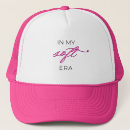 Camionero Gorra de tipografía minimalista: ánimo y estilo