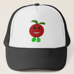 Camionero Gorra de tomate feliz