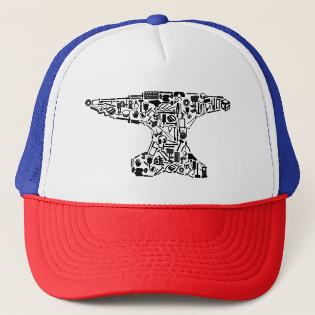 Camionero Gorra de Tool-O-Rama Anvil (Anverso)