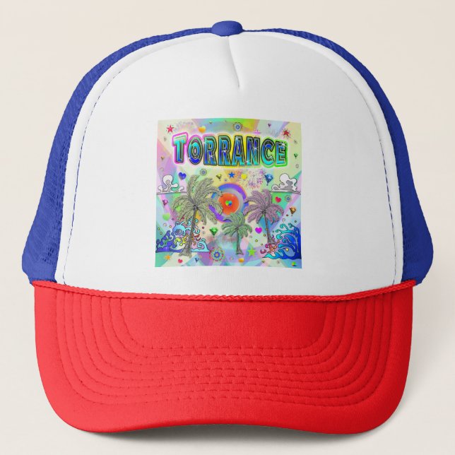 Camionero Gorra de Torrance Deep Dream (Anverso)