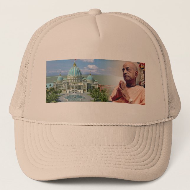 Camionero Gorra de TOVP/Srila Prabhupada (Anverso)