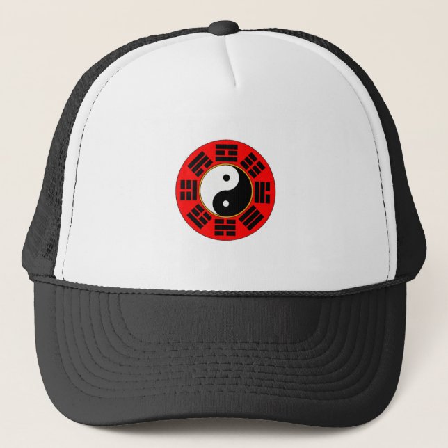 Camionero Gorra de trigrama de Bagua (Anverso)