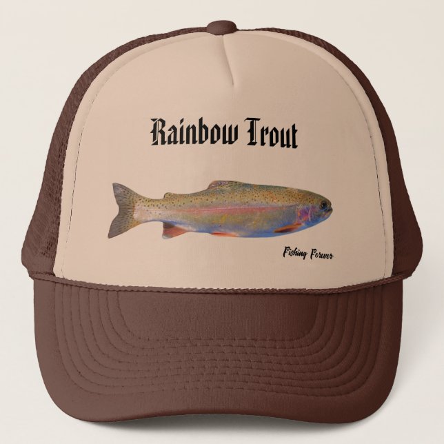 Camionero Gorra de trucha arco iris (Anverso)