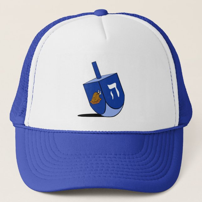 Camionero Gorra de Turquía Dreidel (Anverso)