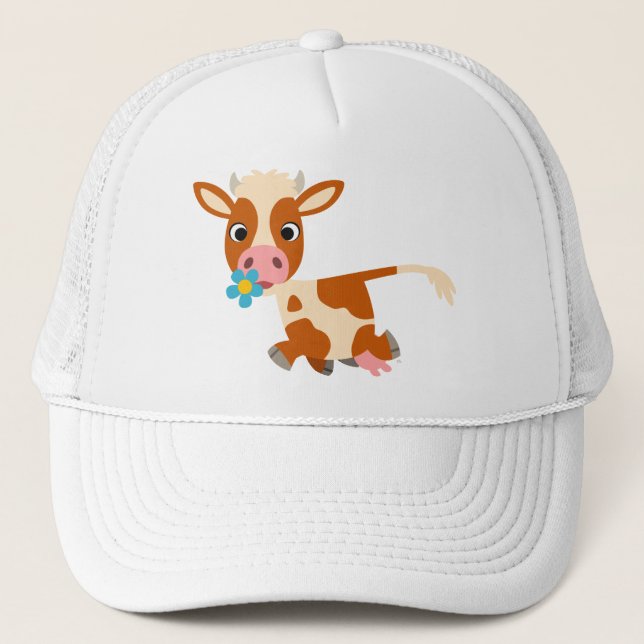 Camionero Gorra de vaca de trote Personalizado (Anverso)