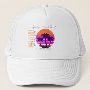 Camionero Gorra de vacaciones personalizada retro