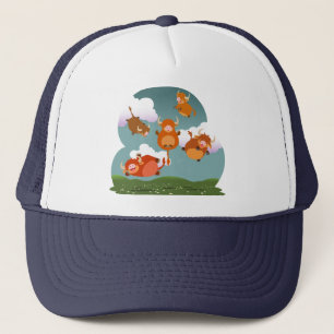 Camionero Gorra De Vacas Altas Flotantes De Personalizado Cu