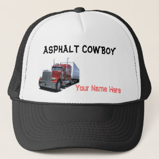 Camionero Gorra de vaquero del asfalto