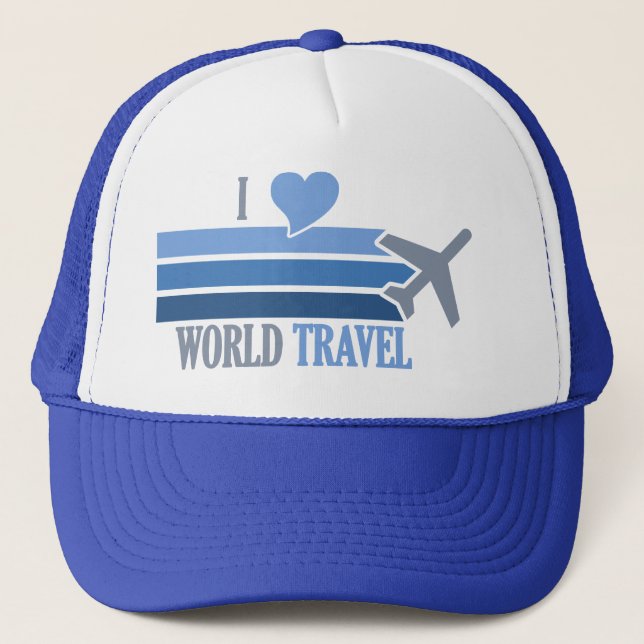 Camionero Gorra de Viajes del Mundo (Anverso)