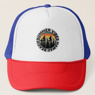 Camionero Gorra de vibraciones de verano