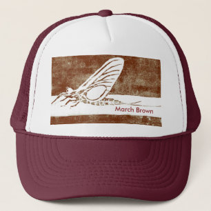 Camionero Gorra de Vuelo de Trucha Clásica "Marzo"
