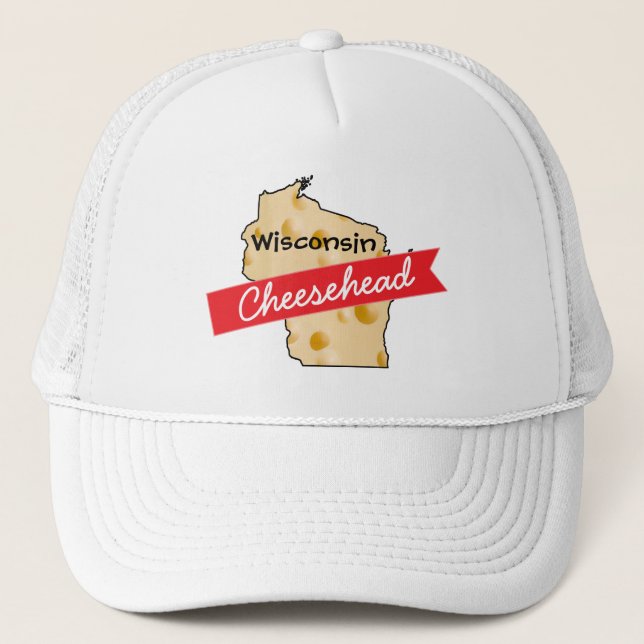 Camionero Gorra de Wisconsin Cheesehead (Anverso)