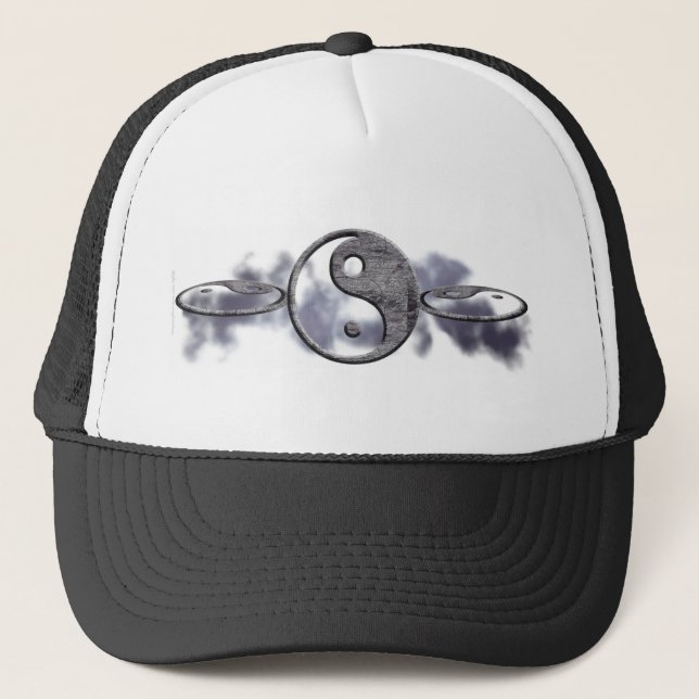 Camionero Gorra de Yin Yang (Anverso)