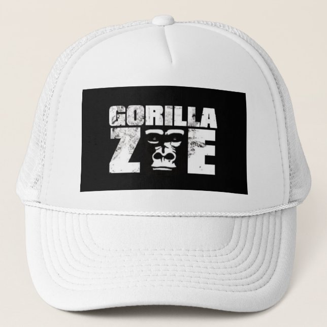 Camionero Gorra de Zoe del gorila - logotipo (Anverso)