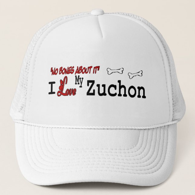 Camionero Gorra de Zuchon (I Love) (Anverso)