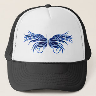 Camionero Gorra decorativo de mariposa