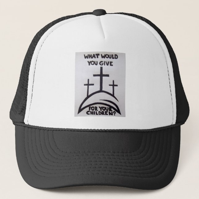 Camionero Gorra del 3:16 de Juan (Anverso)
