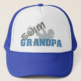 Camionero Gorra del abuelo de natación