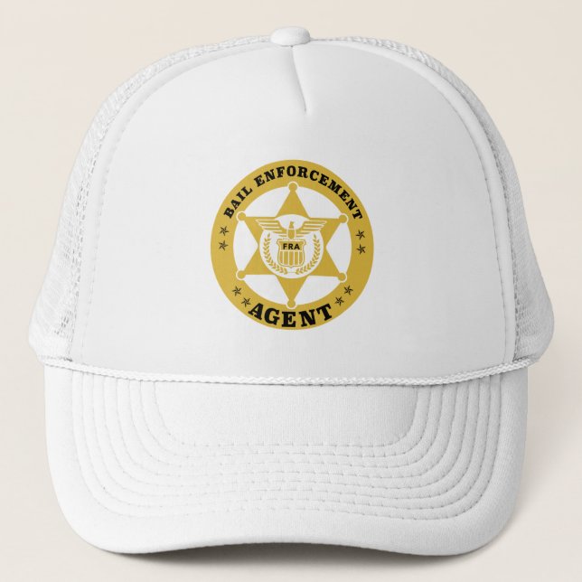 Camionero Gorra DEL AGENTE DE EJECUCIÓN DE LA SANCIÓN (Anverso)