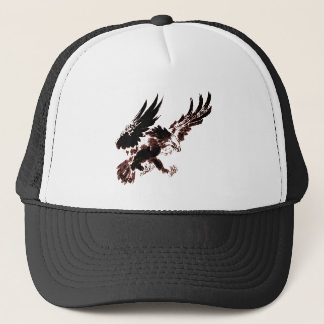 Camionero Gorra del águila de caza (Anverso)