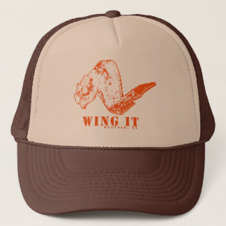 Camionero Gorra del ala de búfalo