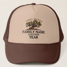 Gorra del árbol de la reunión de familia