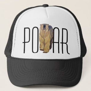 Camionero Gorra del arte de la fauna de los casquillos y de