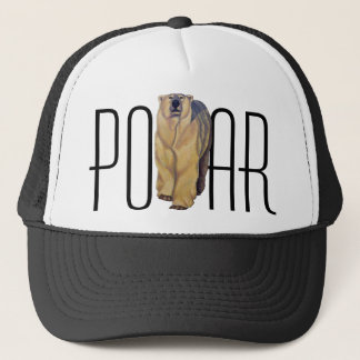 Camionero Gorra del arte de la fauna de los casquillos y de