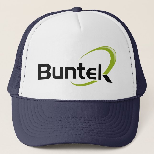 Camionero Gorra del azul de Buntek (Anverso)