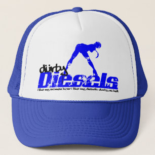 Camionero Gorra del azul de los dieseles de Durty