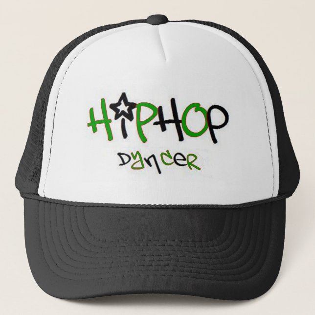 Camionero Gorra del bailarín de Hip Hop (Anverso)