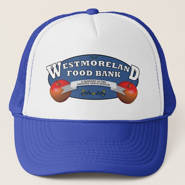 Camionero Gorra del banco de alimentos de Westmoreland (Anverso)