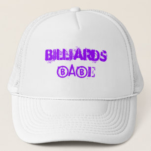 Camionero Gorra del bebé de los billares