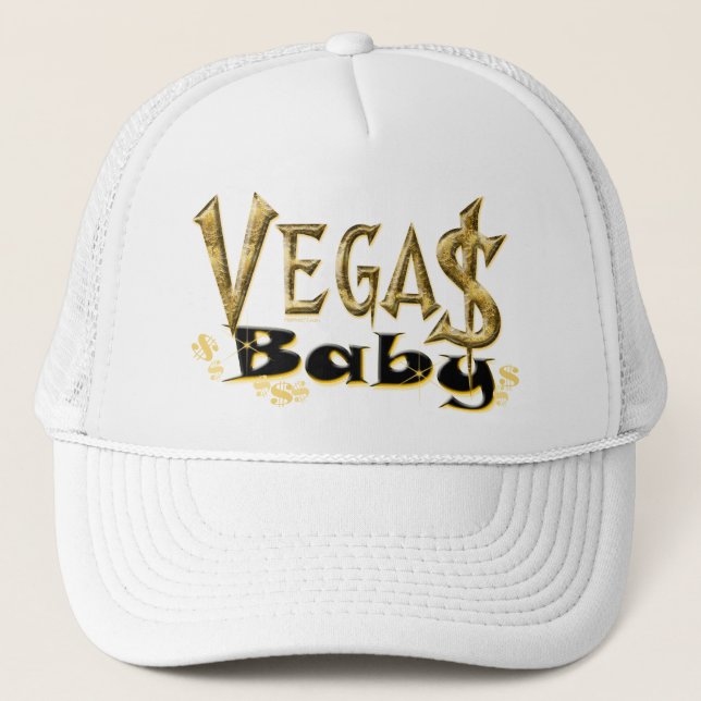 Camionero Gorra del bebé de Vegas (Anverso)