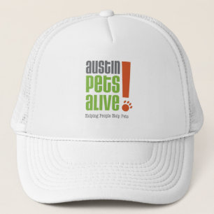 Camionero Gorra del blanco del logotipo de APA