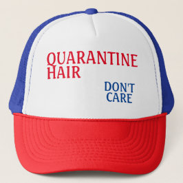 Camionero GORRA del cabello de cuarentena