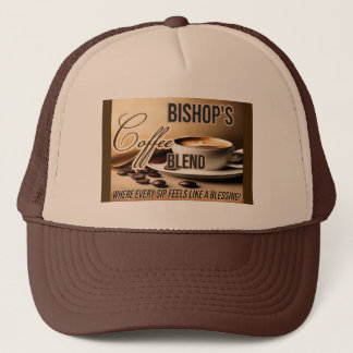 Camionero Gorra del café de Bishop