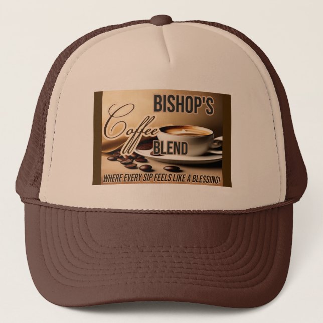 Camionero Gorra del café de Bishop (Anverso)