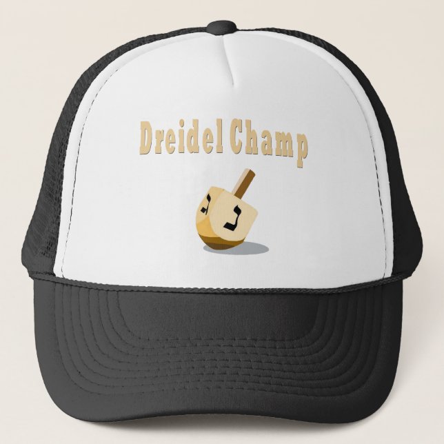 Camionero Gorra del campeón de Dreidel (Anverso)