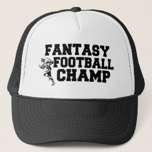 Camionero Gorra del campeón del fútbol de la fantasía