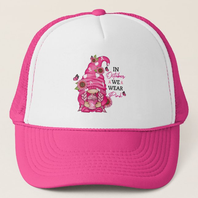 Camionero Gorra del Cáncer de Mama (Anverso)