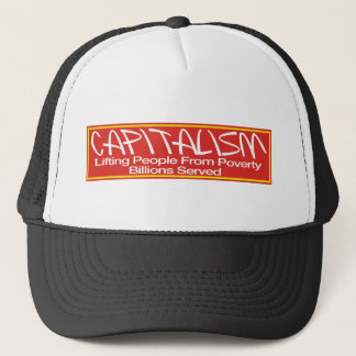 Camionero Gorra del capitalismo - gente de elevación de la
