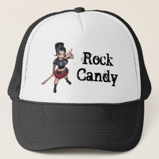 Camionero Gorra del caramelo de roca