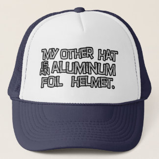 Camionero Gorra del casco del papel de aluminio