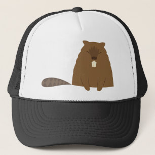 Camionero Gorra del castor de corte