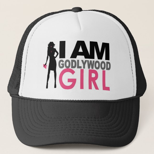 Camionero Gorra del chica de Godlywood (Anverso)