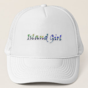Camionero Gorra del chica de la isla