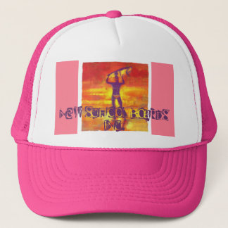 CAMIONERO GORRA DEL CHICA DE LA PERSONA QUE PRACTICA SURF