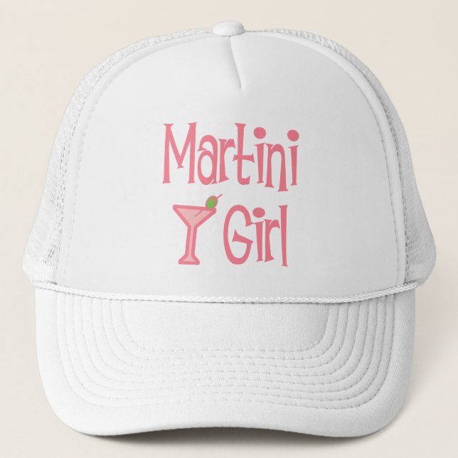 Camionero Gorra del chica de Martini (Anverso)