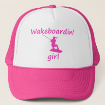 Gorra del chica de Wakeboardin